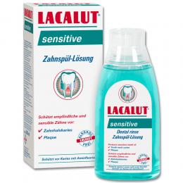 LACALUT sensitive Zahnspül-Lösung 300 ml Mundwasser