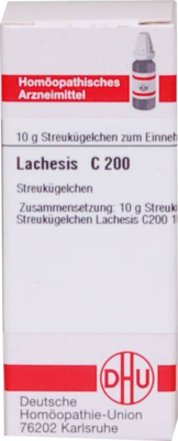 LACHESIS C 200 Globuli 10 g
