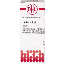 LACHESIS C 30 Tabletten 80 St.