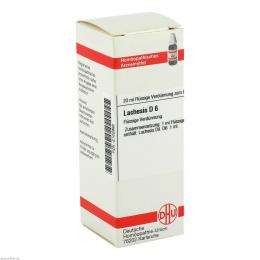 Ein aktuelles Angebot für LACHESIS D 6 Dilution 20 ml Dilution Naturheilkunde & Homöopathie - jetzt kaufen, Marke DHU-Arzneimittel GmbH & Co. KG.