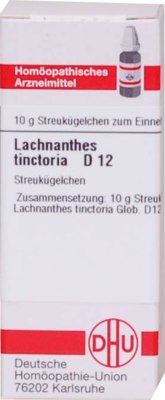 LACHNANTHES tinctoria D 12 Globuli 10 g