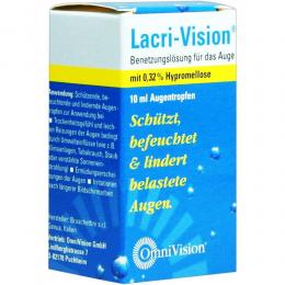 Lacri-Vision Benetzungslösung für die Augen 10 ml Augentropfen