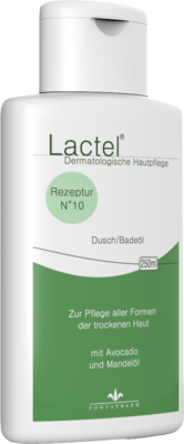 LACTEL Nr.10 Dusch Badel 250 ml