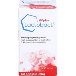 LACTOBACT 60plus magensaftresistente Kapseln 60 St. (20 g)