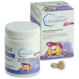 LACTOBACT Junior Drops Lutschtabletten 60 St.