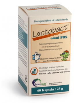 LACTOBACT omni FOS magensaftresistente Kapseln 23 g