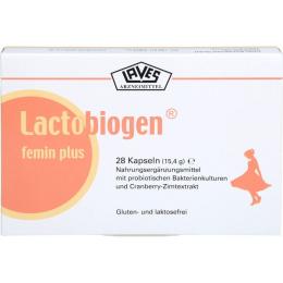 LACTOBIOGEN femin plus Kapseln 28 St. (15,4 g)