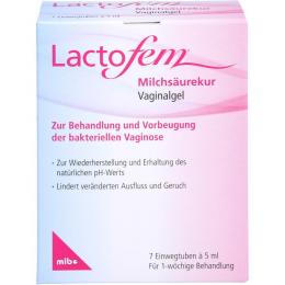 LACTOFEM Milchsäurekur Vaginalgel 35 ml