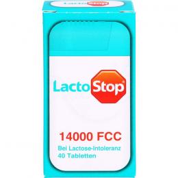 LACTOSTOP 14.000 FCC Tabletten Spender 40 St.