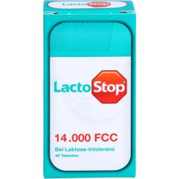 LACTOSTOP 14.000 FCC Tabletten Spender 40 St. (8,4 g)