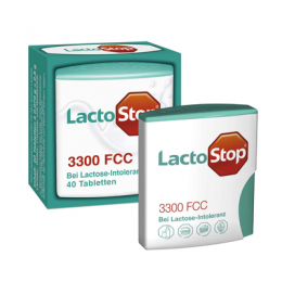 LACTOSTOP 3.300 FCC Tabletten Klickspender 2.8 g