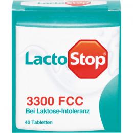 LACTOSTOP 3.300 FCC Tabletten Klickspender 40 St.