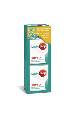 LACTOSTOP 3.300 FCC Tabletten Klickspender Dop.Pa. 14 g