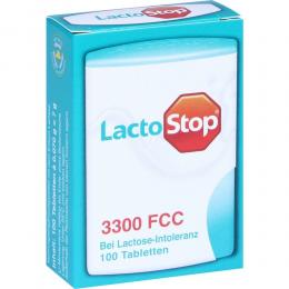 LACTOSTOP 3300 FCC Tabletten Klickspender 100 St Tabletten