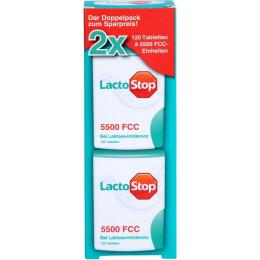 LACTOSTOP 5.500 FCC Tabletten Klickspender Dop.Pa. 240 St. (15,6 g)