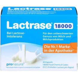 LACTRASE 18.000 FCC Kapseln 40 St. (10 g)