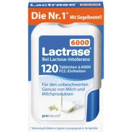 LACTRASE 6.000 FCC Tabletten im Klickspender 120 St. (9 g)