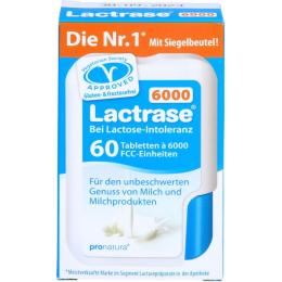 LACTRASE 6.000 FCC Tabletten im Klickspender 60 St. (4 g)