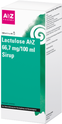 LACTULOSE AbZ 66,7 g/100 ml Sirup 1000 ml