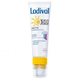 Ladival® Aktiv Sonnenschutz für Gesicht und Lippen 1 P ohne