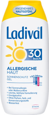 LADIVAL allergische Haut Gel LSF 30 200 ml