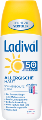 LADIVAL allergische Haut Spray LSF 50+ 150 ml