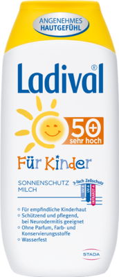 LADIVAL Kinder Sonnenmilch LSF 50+ 200 ml