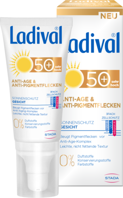 LADIVAL Sonnenschutz Gesicht Anti-Pigm.Cr.LSF 50+ 50 ml