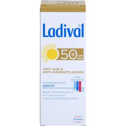 LADIVAL Sonnenschutz Gesicht Anti-Pigm.Cr.LSF 50+ 50 ml
