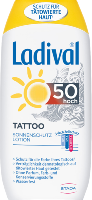 LADIVAL Tattoo Sonnenschutz Lotion LSF 50 200 ml