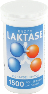 LAKTASE 1.500 FCC Enzym Kapseln 20 g