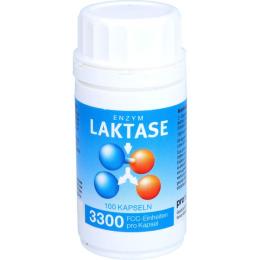 LAKTASE 3.300 FCC Enzym Kapseln 100 St.