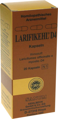 LARIFIKEHL Kapseln D 4 20 St