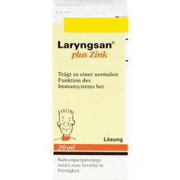 LARYNGSAN Plus Zink Lösung 20 ml
