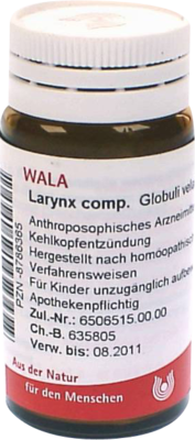LARYNX COMP.Globuli 20 g