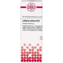 LATHYRUS SATIVUS D 12 Dilution 20 ml
