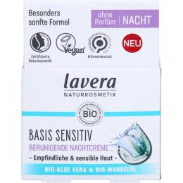 LAVERA basis sensitiv beruhigende Nachtcreme 50 ml