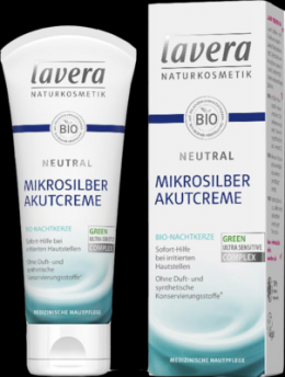 LAVERA Neutral Akutcreme mit Mikrosilber 75 ml