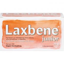 LAXBENE junior 4 g Plv.z.H.e.Lsg.z.Einn.Kdr.6M-8J 120 g