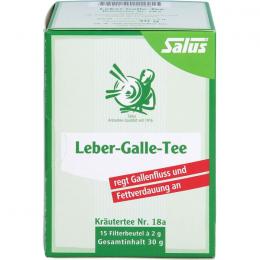 LEBER GALLE-Tee Kräutertee Nr.18a Salus Filterbtl. 15 St.