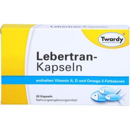 LEBERTRAN KAPSELN 30 St. (21,2 g)