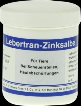 LEBERTRAN ZINKSALBE vet. 100 g