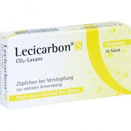 LECICARBON S CO2 Laxans Suppositorien 10 St Suppositorien