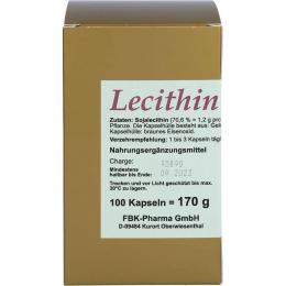 LECITHIN 1200 Kapseln 100 St.