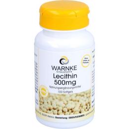 LECITHIN 500 mg Kapseln 100 St. (72 g)