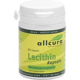 LECITHIN 500 mg Kapseln 30 St. (22,5 g)