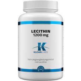 LECITHIN WEICHKAPSELN 1200 mg KLEAN LABS 100 St. (175 g)