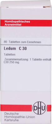 LEDUM C 30 Tabletten 80 St