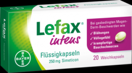 LEFAX intens Flssigkapseln 250 mg Simeticon 20 St