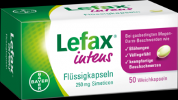 LEFAX intens Flüssigkapseln 250 mg Simeticon 50 St